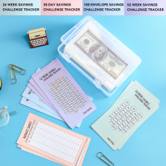 アマゾンクロスボーダー100エンベロープチャレンジbox 100本封筒貯金チャレンジ箱セット