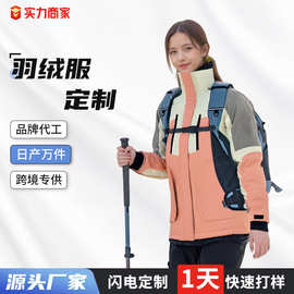 鸟家平替冲锋衣户外压胶登山服滑雪服保暖外套羽绒服冲锋衣定制