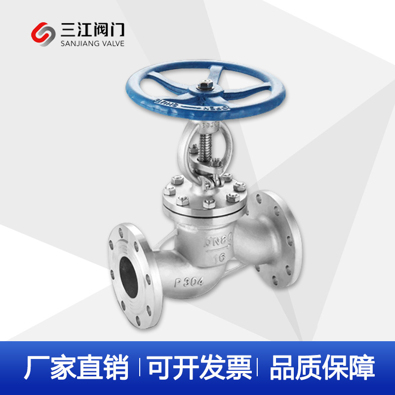 不锈钢截止阀J41W-300LB美标304316L手动DN15-300法兰高压高温|ms