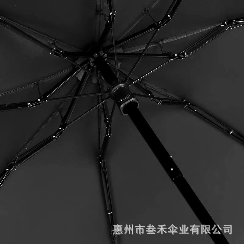 Paraguas de gran tamaño con 50% de descuento, simple, portátil, plegable, reforzado, soleado y lluvioso, mini paraguas de lápiz de doble propósito, se puede personalizar con un logotipo impreso