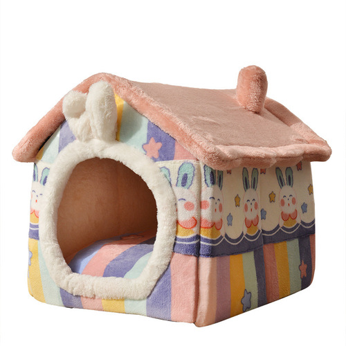 Manufacturer wholesale cat beds cat villas dog beds houses all seasons universal popular enclosed cat houses pet supplies