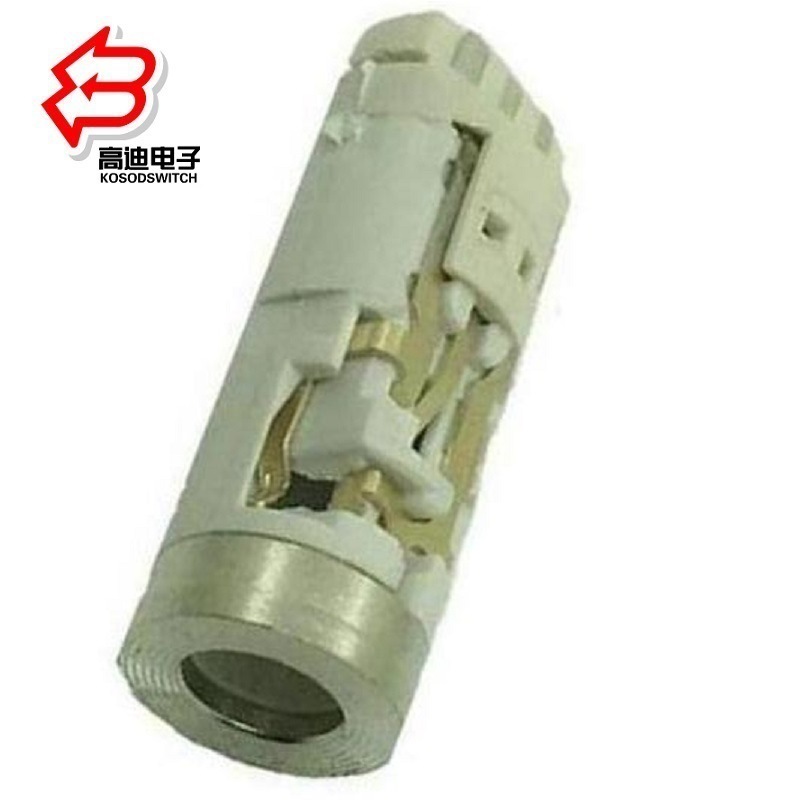 音频插座立式6脚 声频耳机母座立式 音频插座 声频插座立式六脚