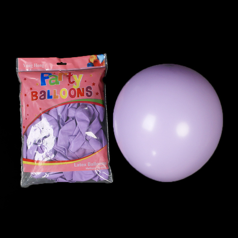 12-pulgadas 2,8G látex macaron globo fiesta de cumpleaños globo decoración de la habitación de la boda color caramelo globo al por mayor