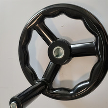 圆轮缘胶木手轮 数控机床手轮手摇胶木内波纹背波纹手轮园轮