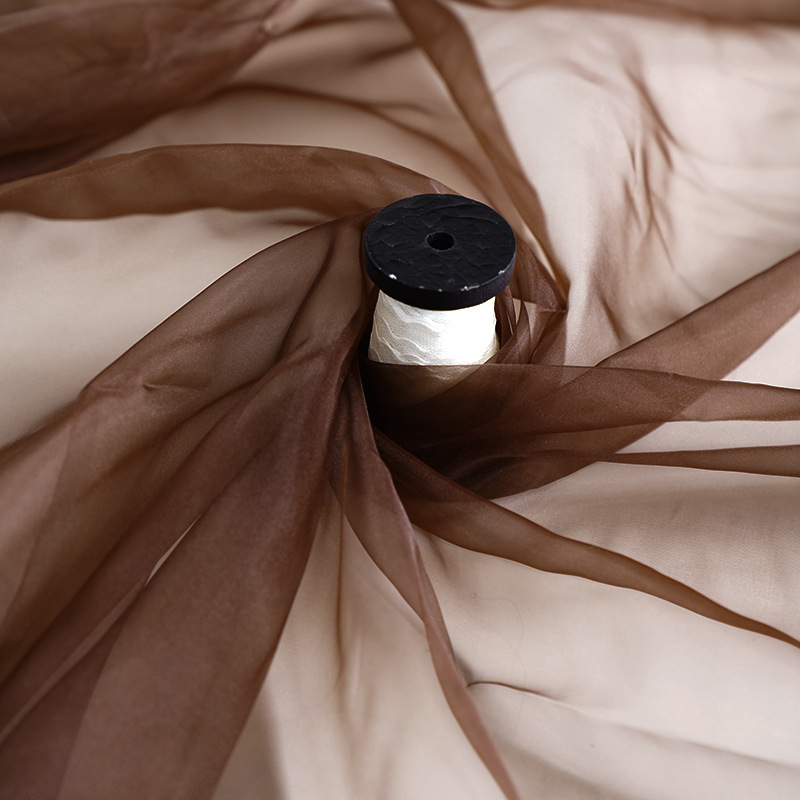 10d Ruyi ultra-delgada tela suave y transparente oigan tela de ropa de boda ropa de estilo chino pañuelo de baile tela de gaza