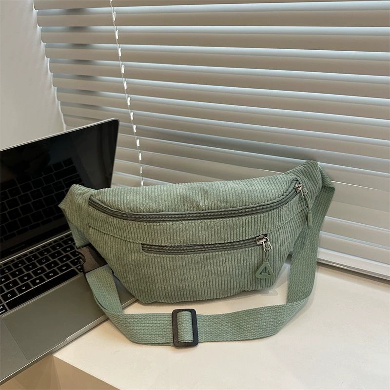 Сумка через плечо, осенне-зимняя вельветовая сумка, новинка 2025 года, нагрудная сумка, женская сумка через плечо в японском стиле, студенческая сумка для работы, одежда для прогулок