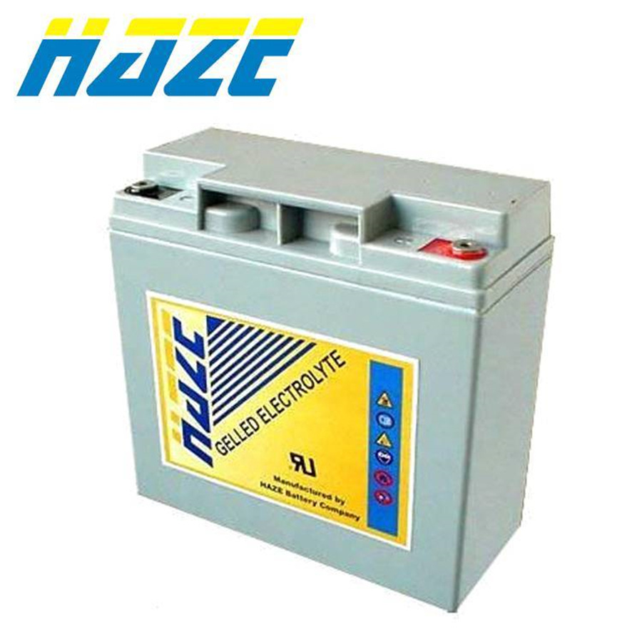 Haze海志蓄电池HZY12-12 12V11.9AH直流屏 UPS电源 应急电源配套