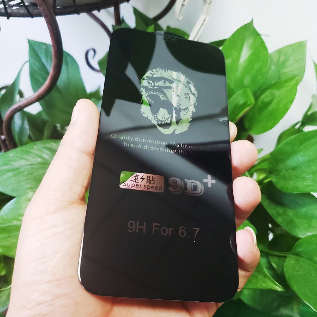 El gorila 9D moderó la película para el teléfono móvil de plena pantalla de Apple IP13/12 de Apple 15 HD película 15Pro a prueba de polvo