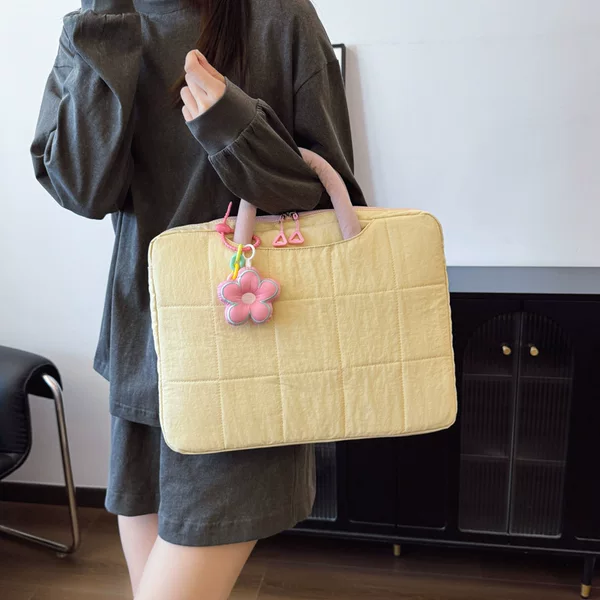 16inch Laptop Bag for Women, Stylish Tablet iPad Storage and Protective Bag 14inch Shockproof Portable Inner Sleeve Bag