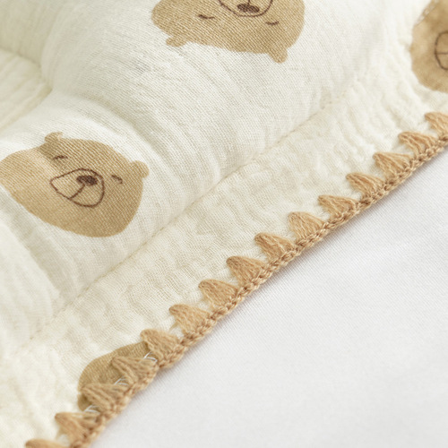 Four Seasons Baby Cartoon Shaping Pillow Newborn Baby Cotton Crepe Pillow Correcting Head Shape and Anti-deviation Baby Pillow