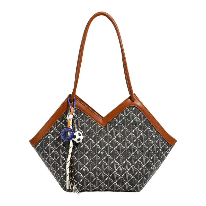Bolsa de brazo de hombro de gran capacidad para mujeres 2026 nuevo estilo de moda de alta calidad de viaje al trabajo bolso de brazo