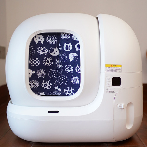 Cat litter box door curtain is suitable for MAX new version of cat litter box, handmade deodorant and litter-proof cat toilet accessories