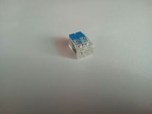 221-412电线连接器 2孔灯具连接器 软硬导线连接器 快速分线头
