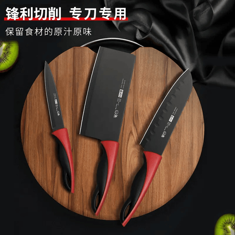 Cutter Lady Cutter portátil súper rápido cuchillo de cocina cocinero afilado cuchillo de cocina de acero inoxidable conjunto de cuchillo de cocina doméstico