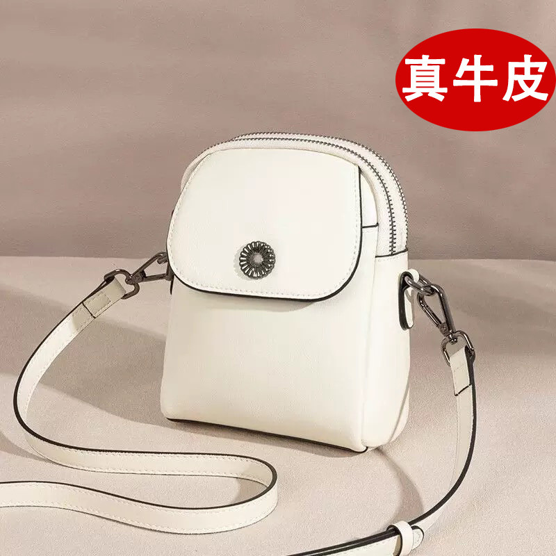 화이트 [카운터 정품] 천연가죽 1층 소가죽