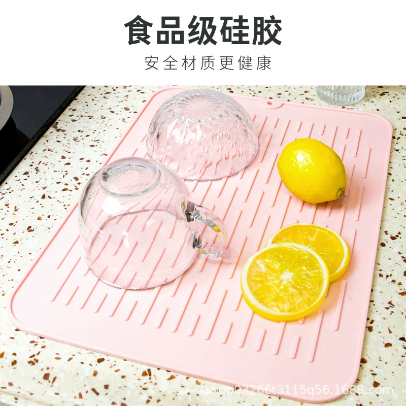 Силиконовый нескользящий сушильный решётка, кухонная утварь, прямые продажи с завода