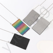 工厂制定水钻包包跨境女生百搭斜挎包手机bulinbulin钻包定做便携