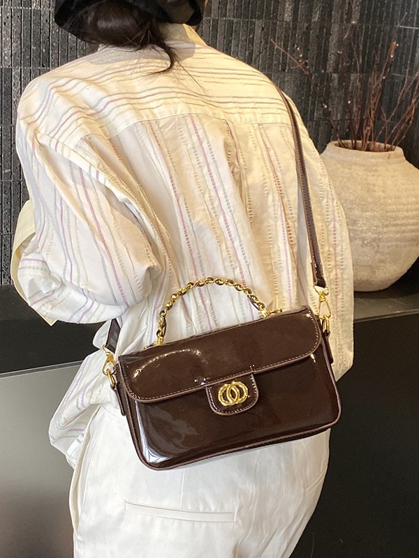 Bolso de mano de moda con cierre de mujer 2025 nuevo lujo retrógrado bolso de hombro de moda bolso de viaje de mujer
