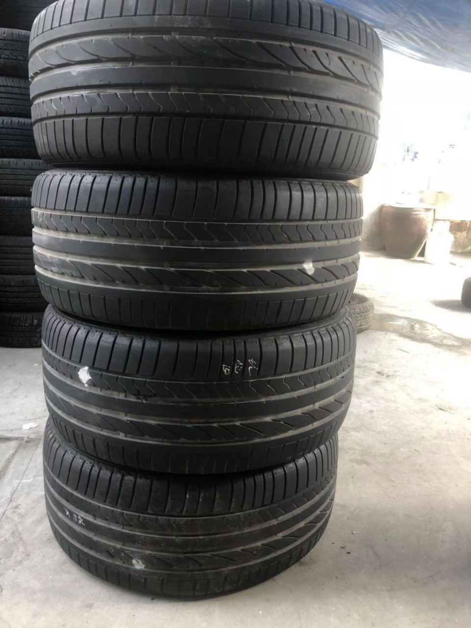 二手255/50r19普利司通防爆轮胎非马牌倍耐力