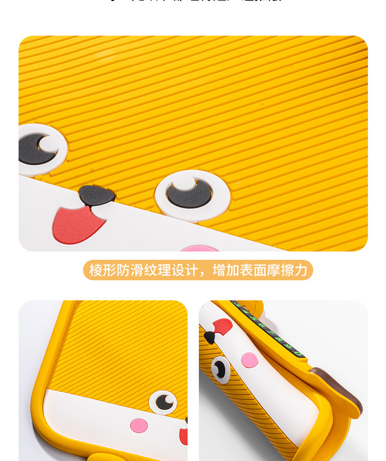 Creative New Cute Car Mobile Phone Anti-slip Mat Central Control Instrument PVC Storage Mat Car Interior Supplies