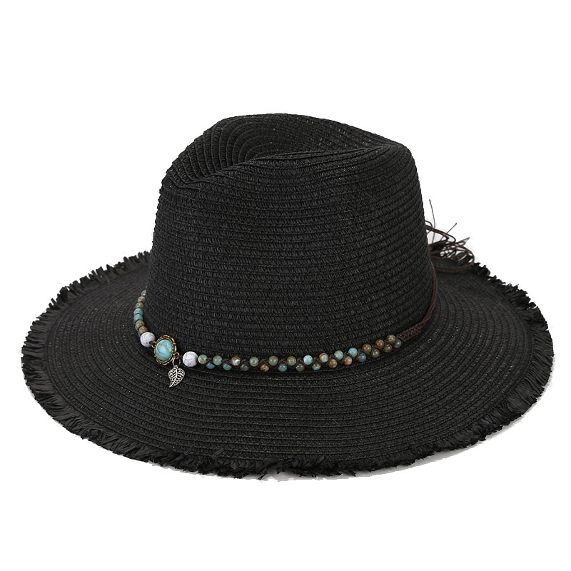 Amazon nuevo sombrero de sol de vacaciones hawaianas, sombrero panameño, sombrero de sol transpirable