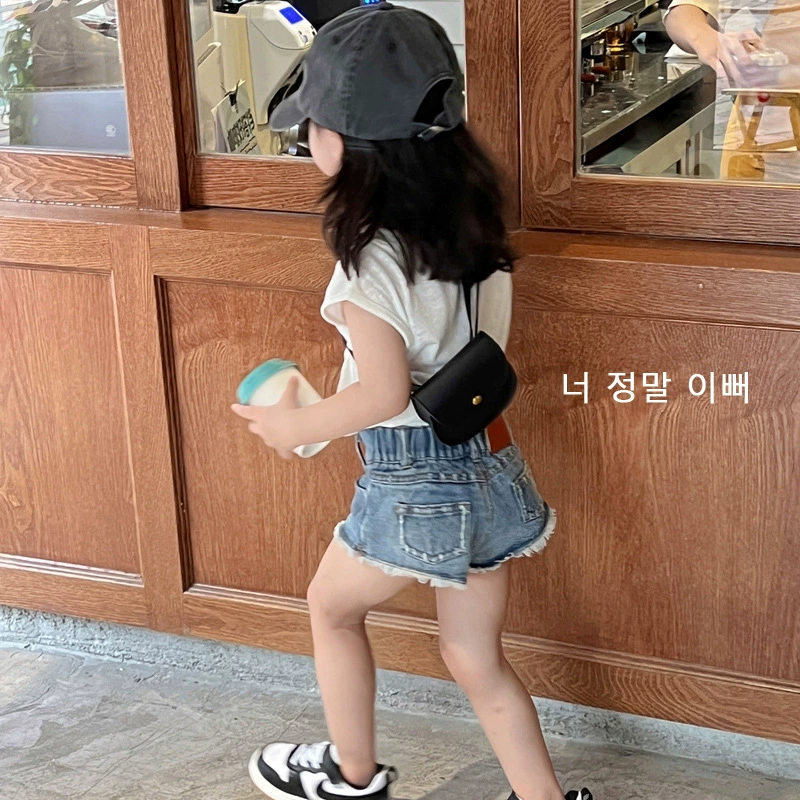 Brand retro children's belt bag for boys, chest bag, bag accessory, internet celebrity, Korean style, South Korea, western style