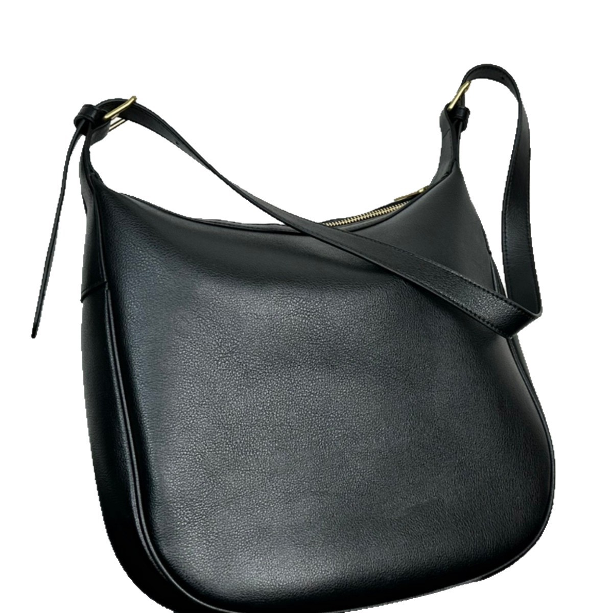 2025 New Soft Leather HOBO Underarm Bag for Women, Monogram Shoulder Bag, Fashion Versatile Simple Large Capacity Commuter Bag - Thumbnail 5