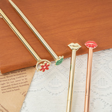 可爱中性造型金属圆珠笔 签字笔广告笔礼品笔 创意学生文具批发