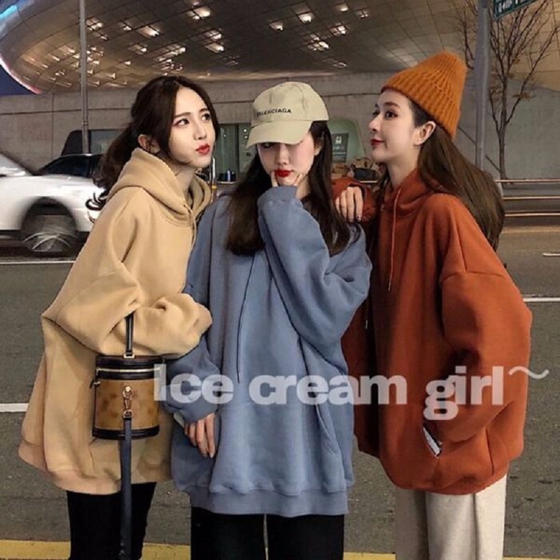 Suéter forrado de vellón para mujer Otoño e Invierno Nuevo estilo coreano con capucha suelta calle frita diseño suelto nicho camisa de mujer moda al por mayor
