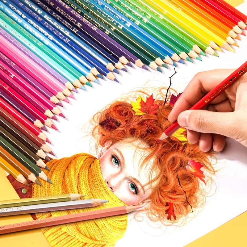 Alemán Huibaijia lápiz de color a base de plomo monocromático único negro 399 color complementario único para dibujo