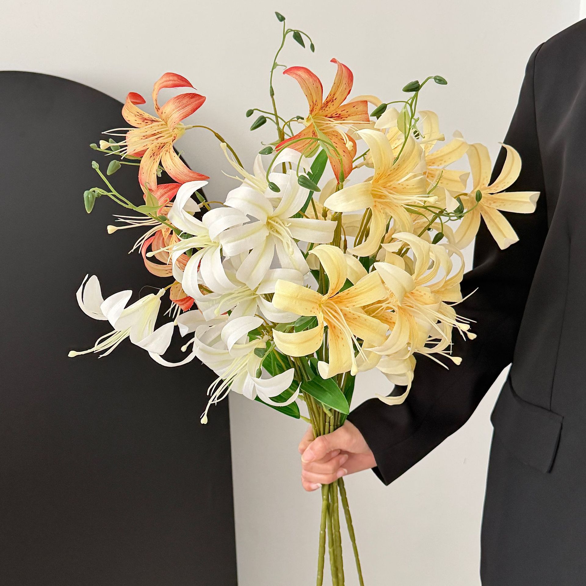 3D printed simulated lily living room table decoration 4 lily…