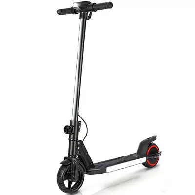 6 - 12 Scooter Children's Lithium Battery Foldable Electric Scooter with Led Display (Qatlanan elektrik skuterlər) - black