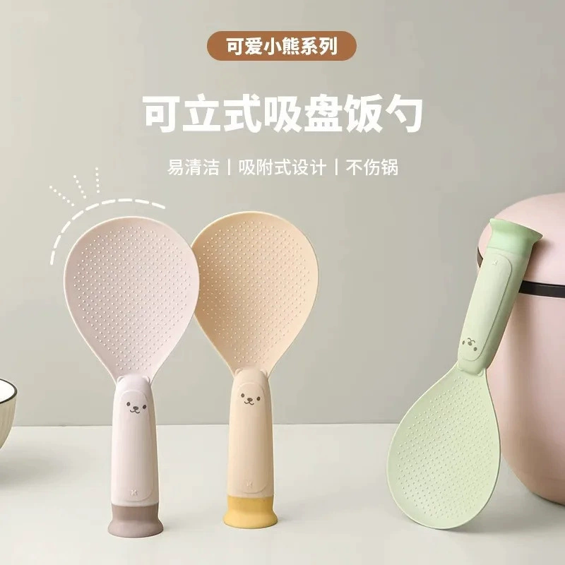 Пластиковая длинная ручка с зажимом для мерной ложки рисовой лапши