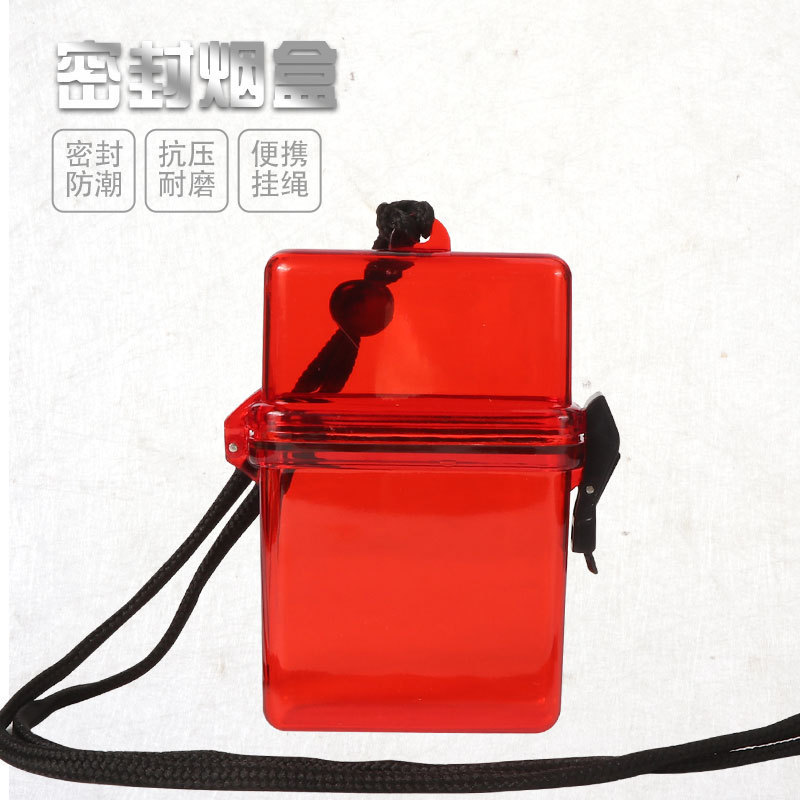 작은 투명 빨간색