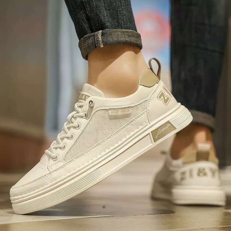 Footwear, universal summer breathable deodorized sneakers for leisure flat, new collection