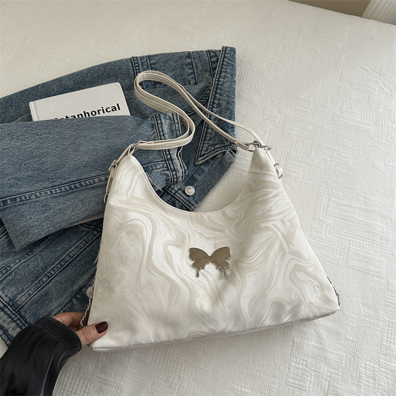 Bagos de mariposa de terciopelo teñidos 2024 nueva mochila multifuncional de gran capacidad mochila de viaje