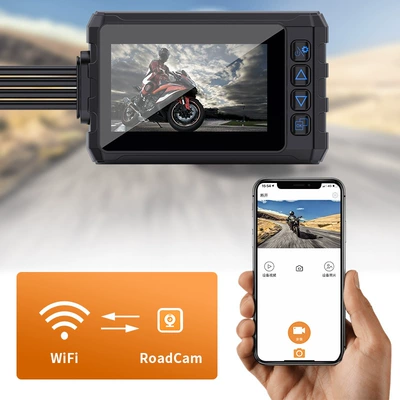 double recording locomotive recorder, Motorcycle driving recorder