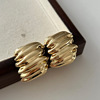 Fashionable design golden universal earrings, European style