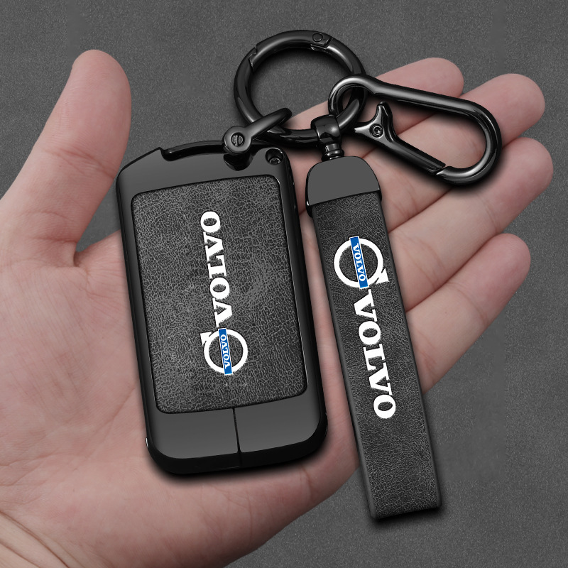 Suitable for Volvo key set xc60 xc90 xc40 s60 men's s90 car v40 leather s60l bag s80l buckle Suitable for Volvo key set xc60 xc90 xc40 s60 men's s90 car v40 leather s60l bag s80l buckle