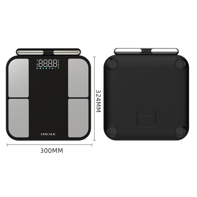 Lefu プロフェッショナル卸売バッテリー電子体重計体重計家庭用スマート Bluetooth 携帯電話ユニバーサル体脂肪計|undefined