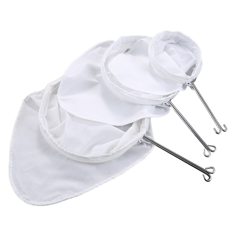Hong Kong-style milk tea filter bag steel ring pull tea bag stockings milk tea brewing bag filter screen tea tea bag filter bag