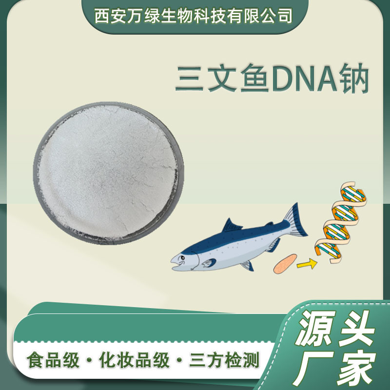 三文鱼PDRN原料99% 多聚脱氧核糖核苷酸 DNA钠 化妆品原料厂家