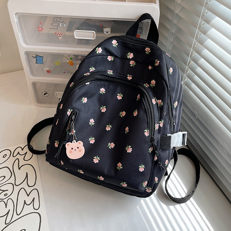 Mini mochila ins nicho estilo coreano japonés Escuela Primaria estudiante impreso pequeña 2022 nueva bolsa de viaje