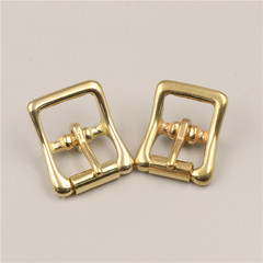 Brass roller pin buckle bag buckle copper strap adjustment buckle Japanese pin buckle bag buckle luggage hardware accessories