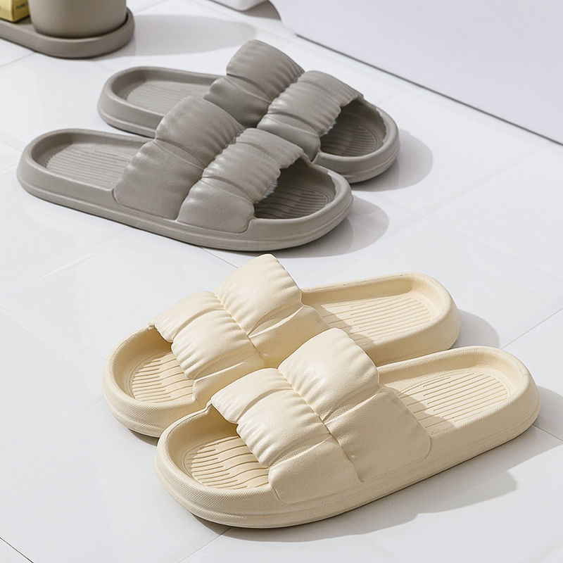 Indoor Home Bath Non-slip Couple Thick-soled Summer Sandals Men's Summer Outer Wear Shit Slippers Women's Household Bath
