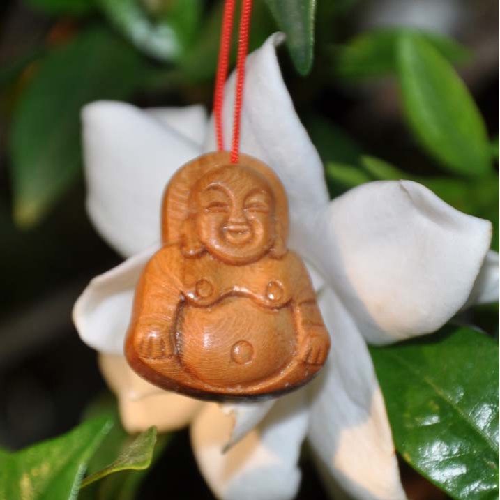 厂家批发福临桃木饰品 FLX-2151手工佛精品 肥城小饰品挂件木