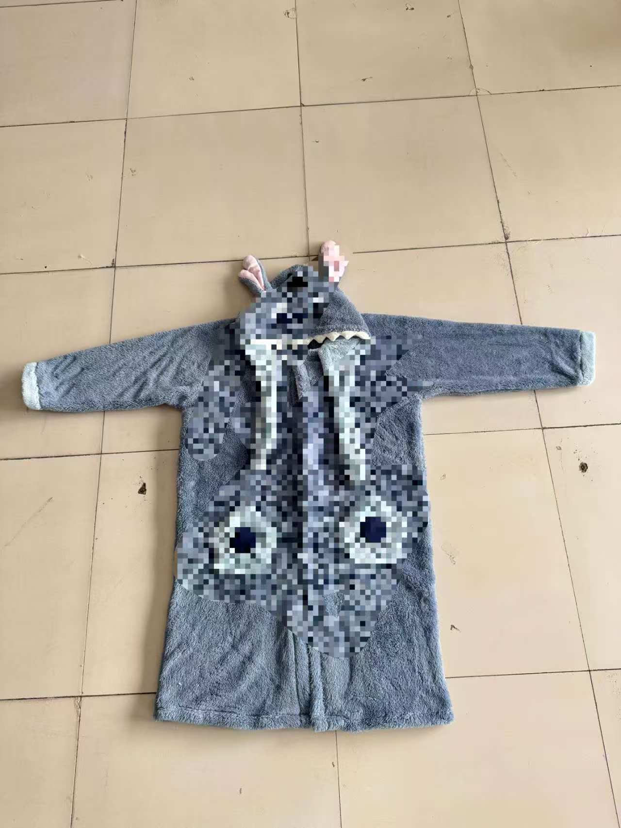 블루 스티치 잠옷