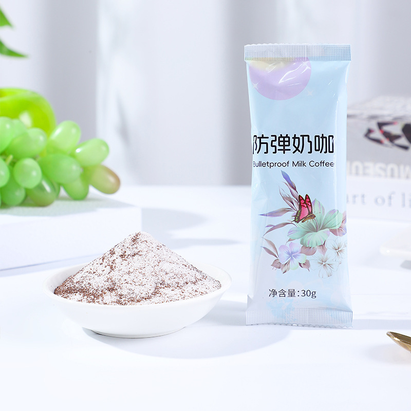 防弾エネルギーミルクコーヒーOEM加工固形飲料ケトジェニックコーヒーミールリプレイスメントパウダーオリジナルブランドカスタム加工工場|undefined