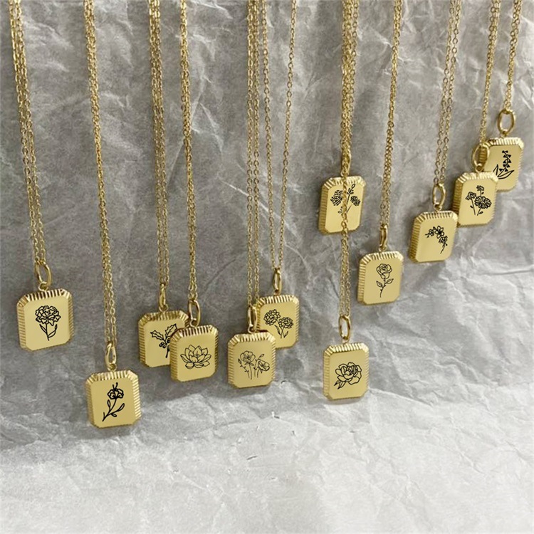 6g Weight Pendant Jewelry Making Type 16*13mm Jewelry Making Size DIY Jewelry Accessories Classification 1 Piece Quantity Titanium Steel Material Card, Customization Laser Engraving Pattern Plating Design Basic, Simple Style Style 1 Piece 16*13mm Titanium Steel Card Customization Laser Engraving Pendant DIY Jewelry Accessories 4
