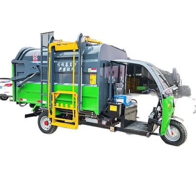 Side-Mounted Garbage Truck, Elektrik zibil maşınları